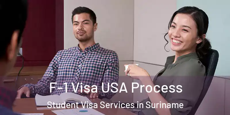  F-1 Visa USA Process Student Visa Services in Suriname